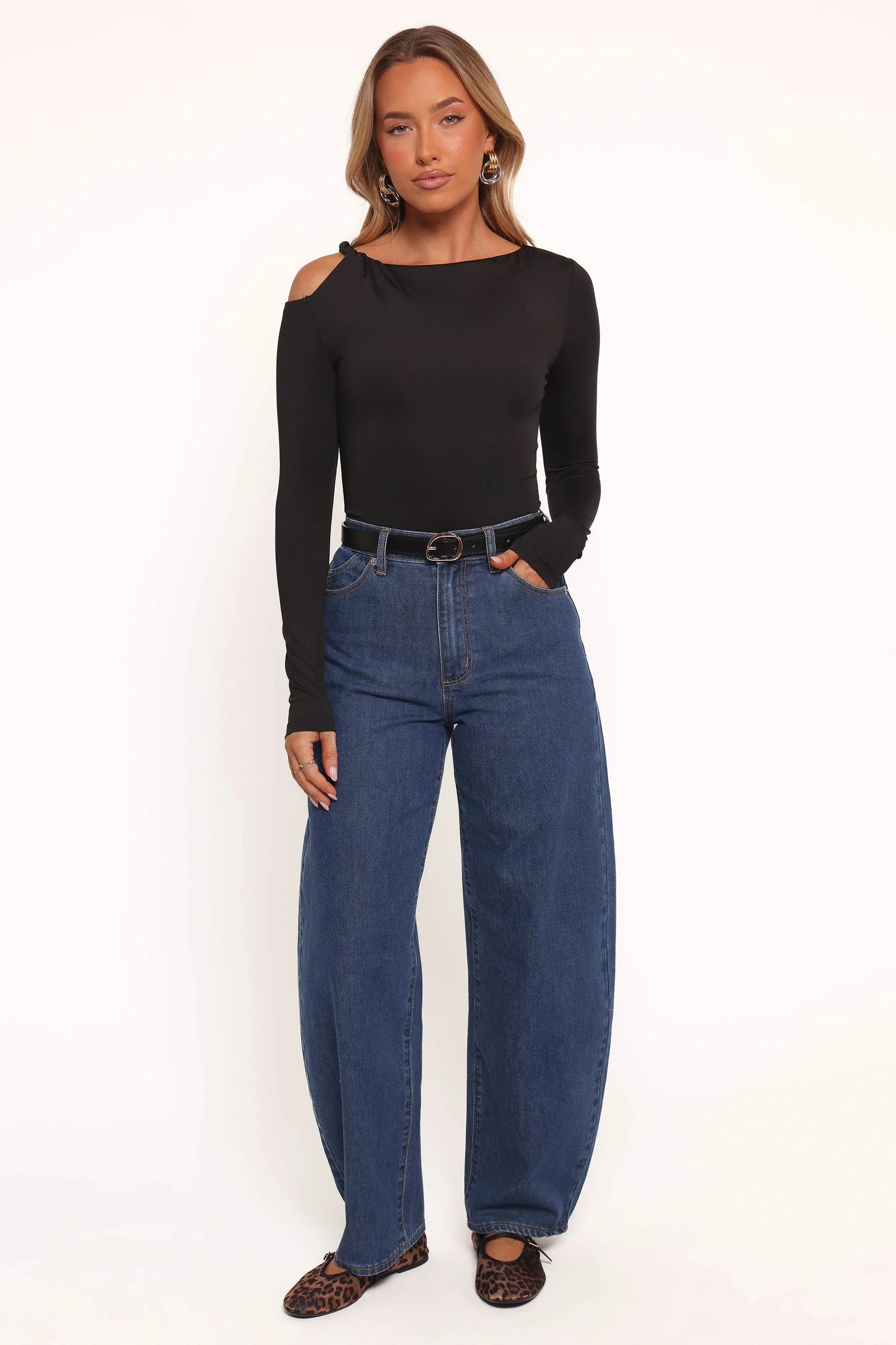 Darma Long Sleeve Top - Black