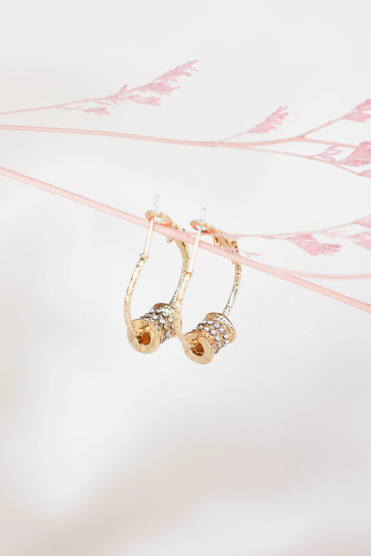 Sydney Delicate Hoop Earrings - Gold