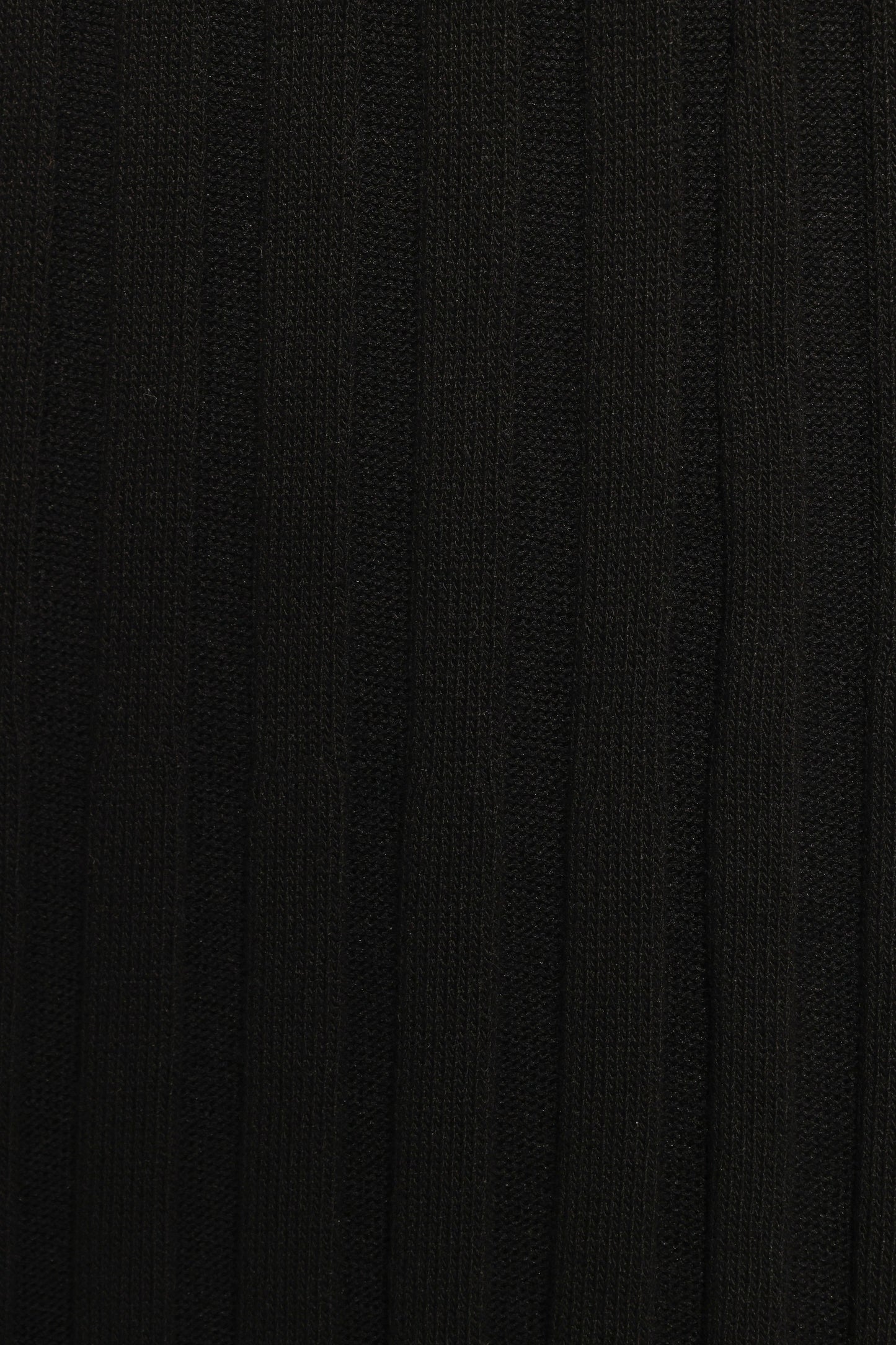 Carson Knit Midi Skirt - Black