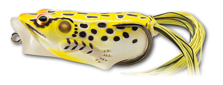 LIVETARGET Popper Frog Hollow Body Topwater Frog