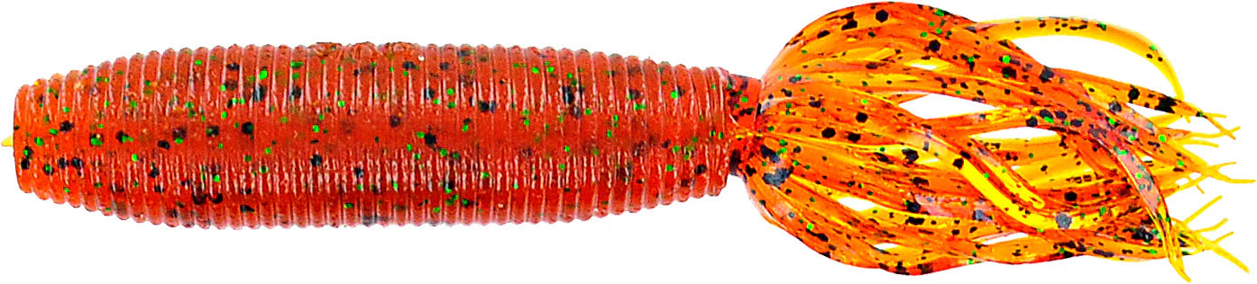Gary Yamamoto 4 Inch Fat Ika Soft Plastic Skirted Grub - 10 Pack