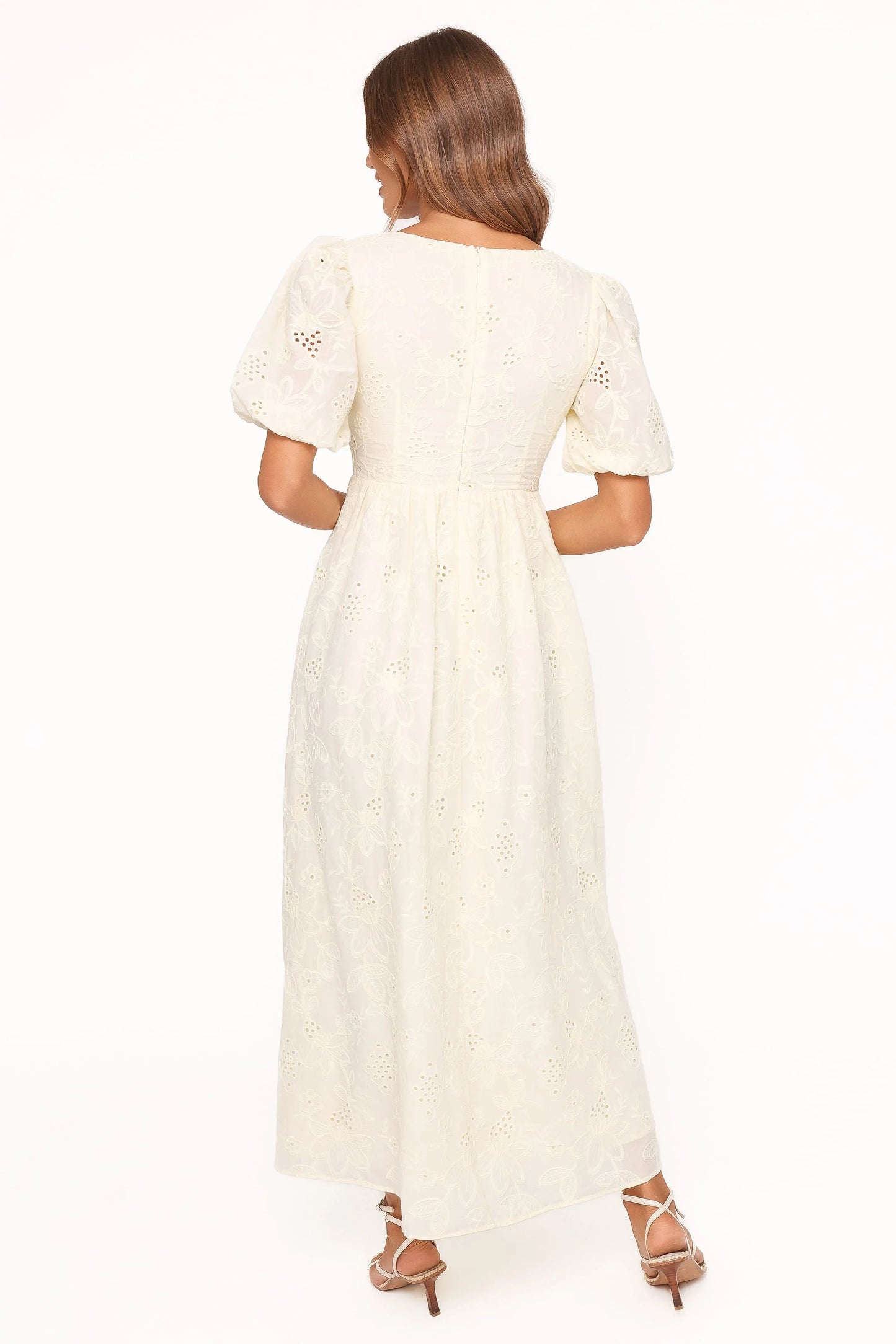 Karla Maxi Dress - Butter Yellow Broderie
