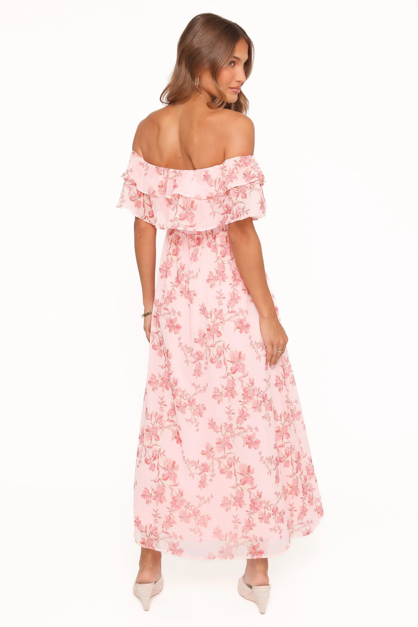 Majesty Maxi Dress - Rose Pink Floral