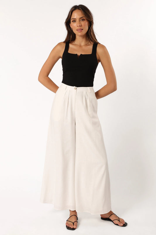Colleen Pant - White