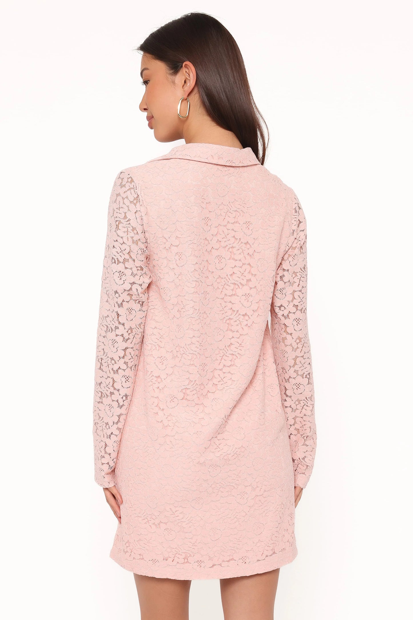 Cidel Mini Dress - Pink Lace