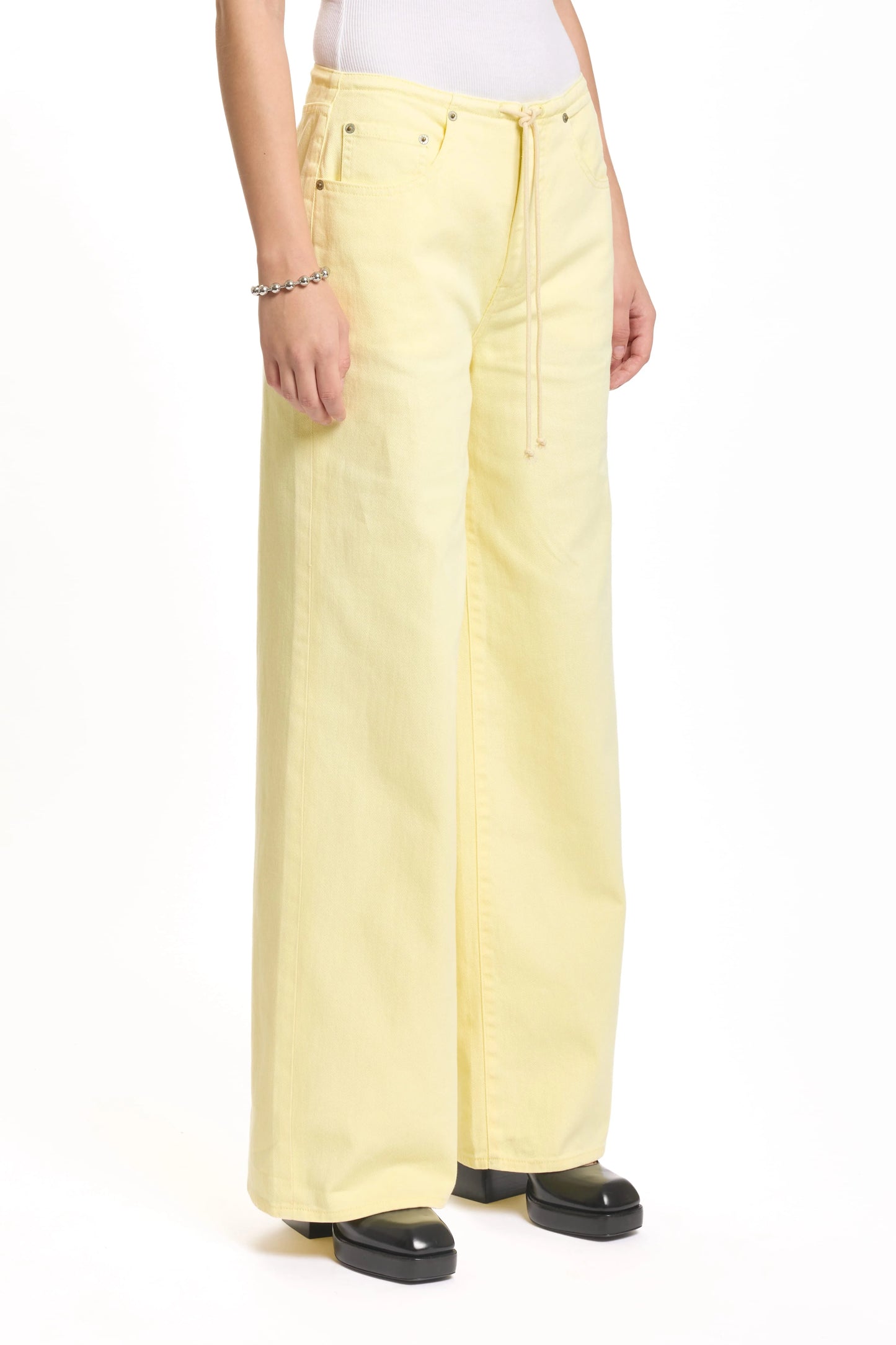 Daze Madison Wide Leg Jeans - Sunny