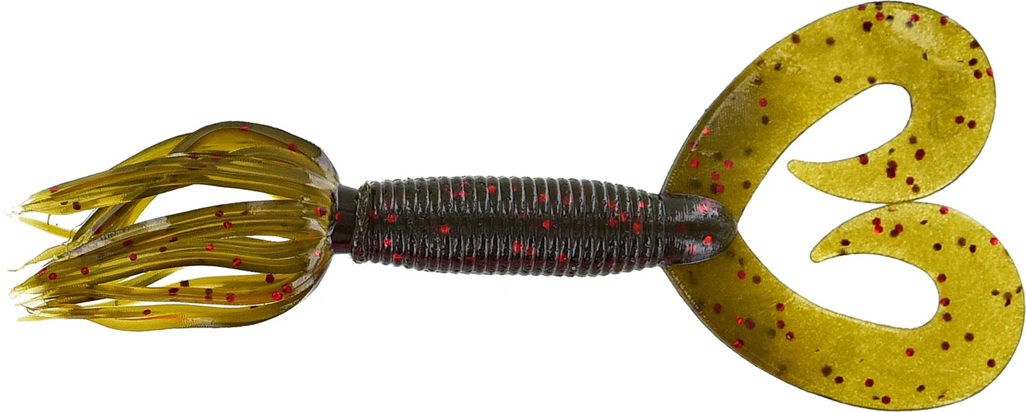 Gary Yamamoto Double Tail Hula Grub - 5 Inch