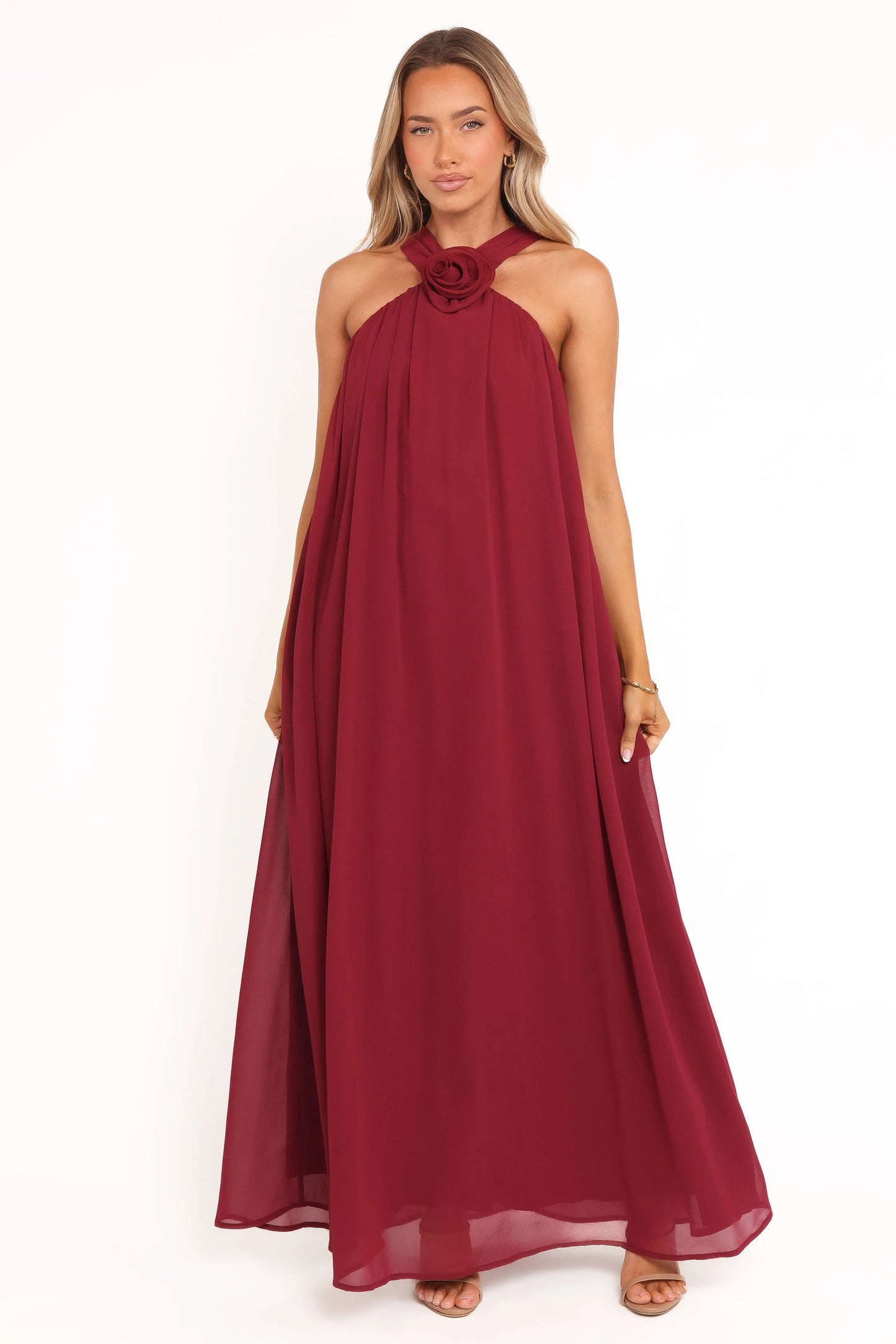 Melba Maxi Dress - Berry