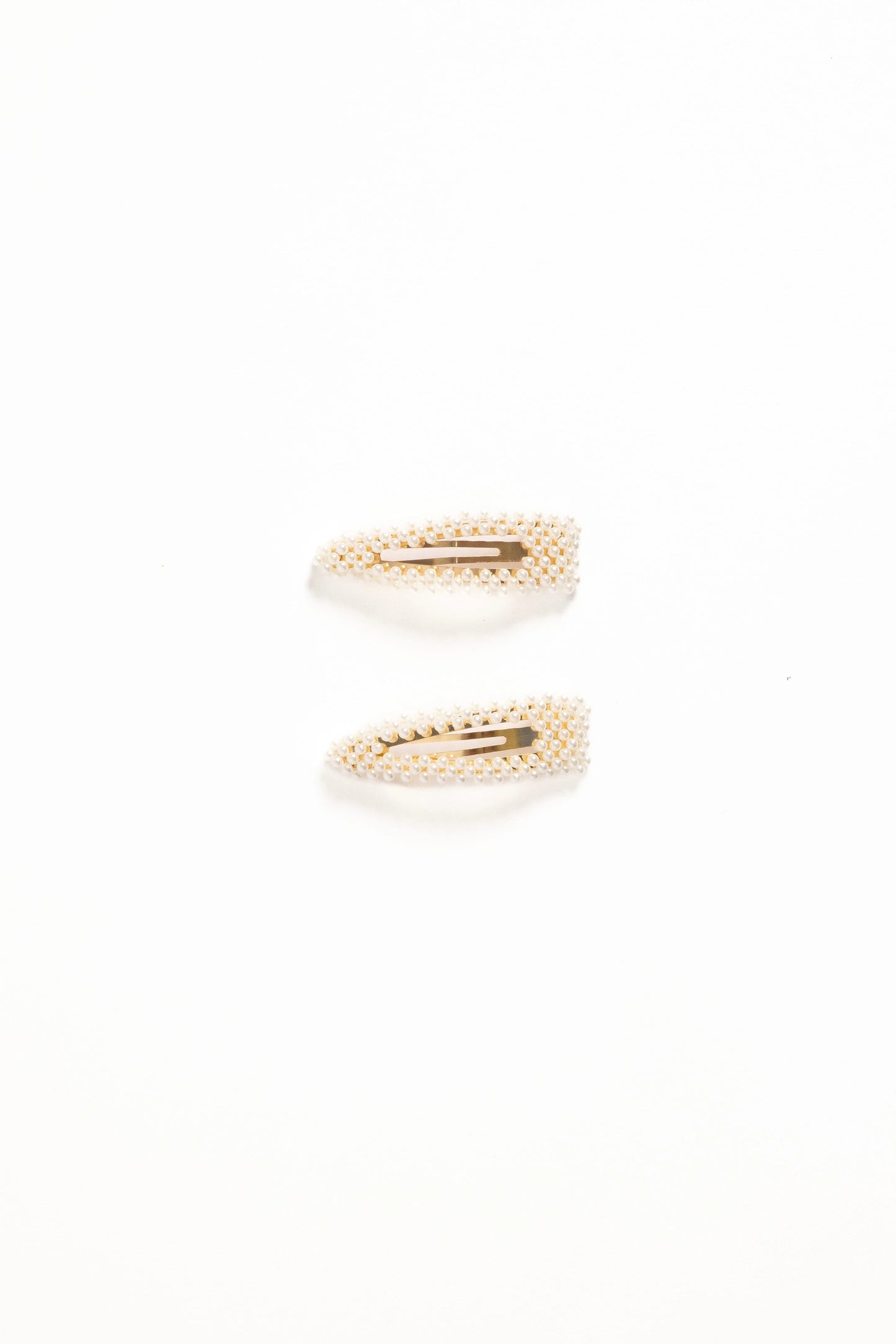 Carmen Hair Clip Set - Pearl