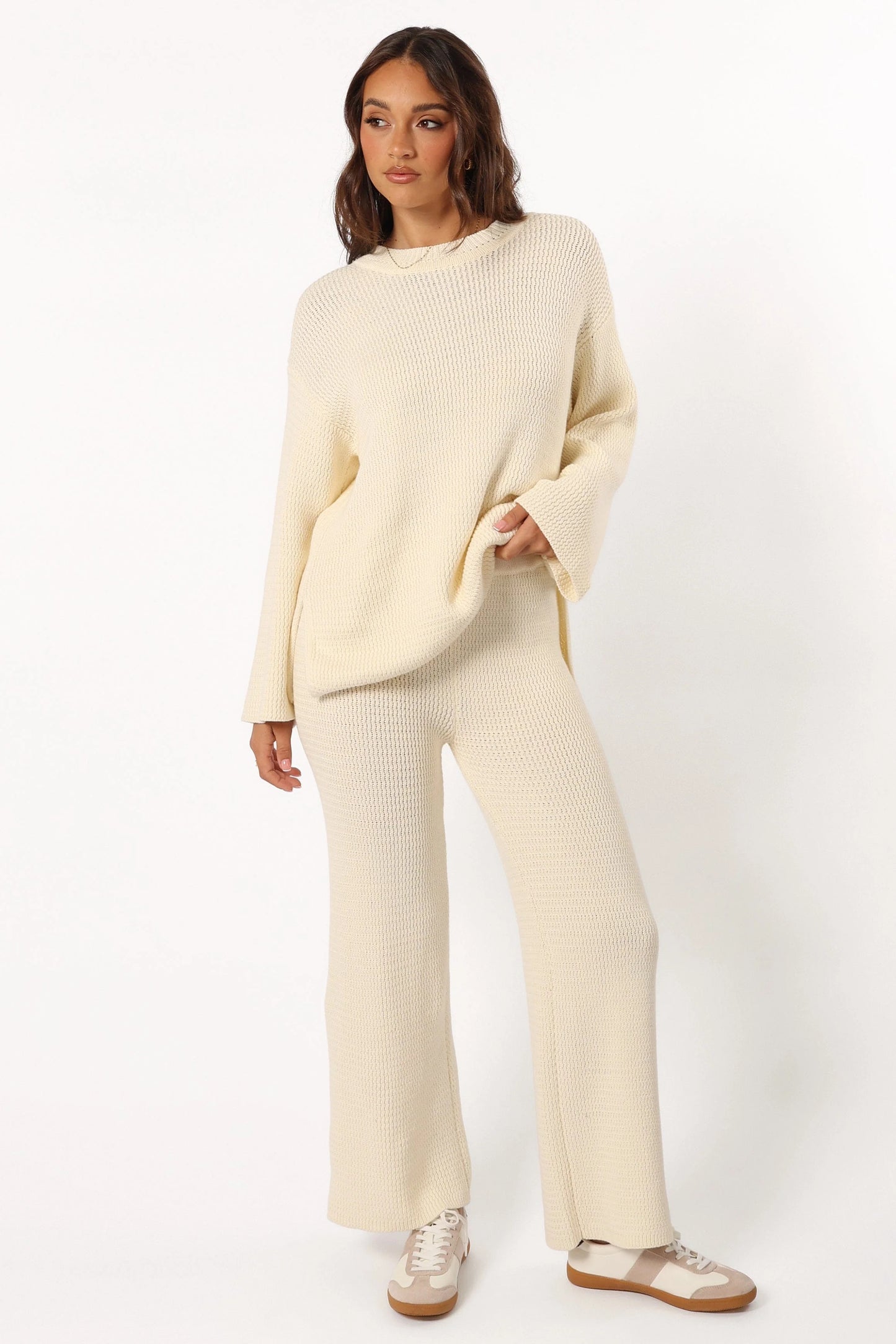 McKinley Knit Pant - Cream