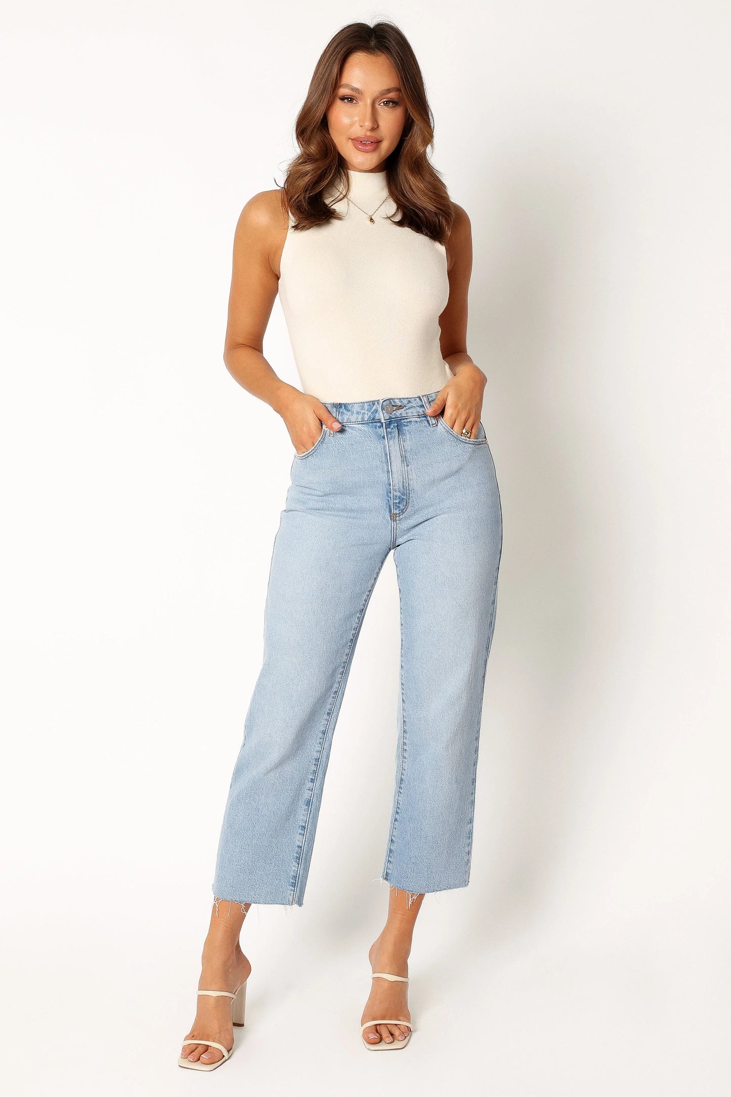 Natalia Knitted Bodysuit - Cream