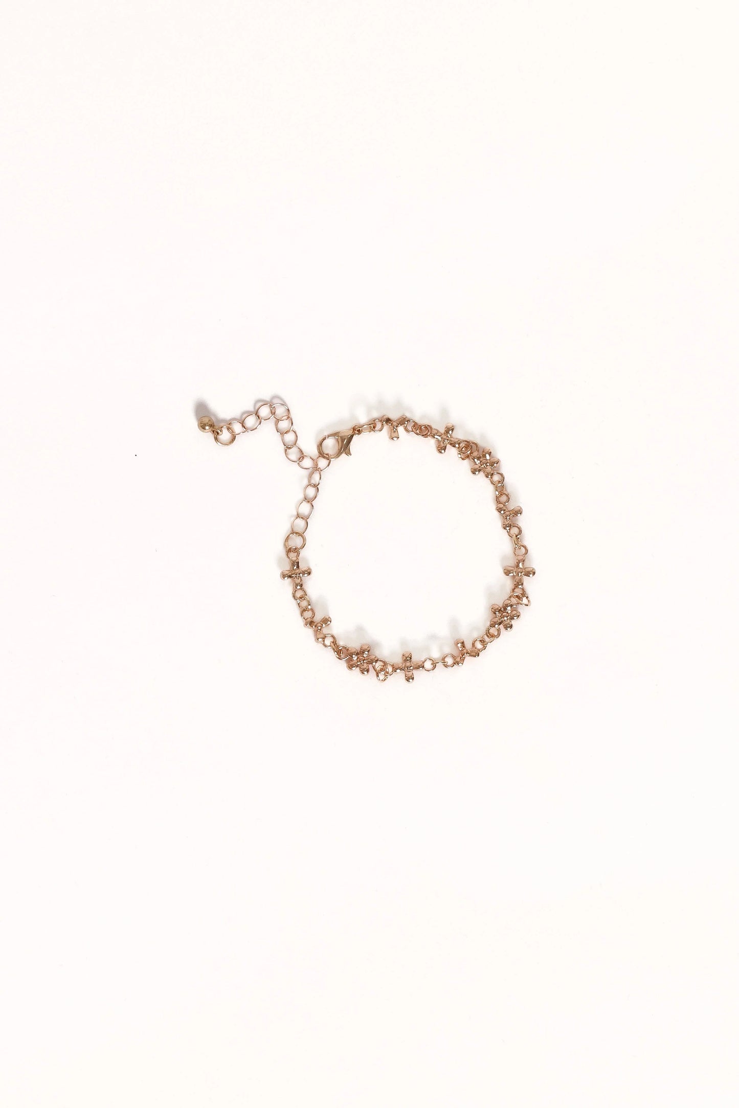 Hannah Flower Bracelet - Gold