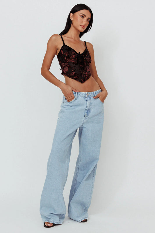 DR DENIM Donna Baggy Jeans Pebble Superlight Retro