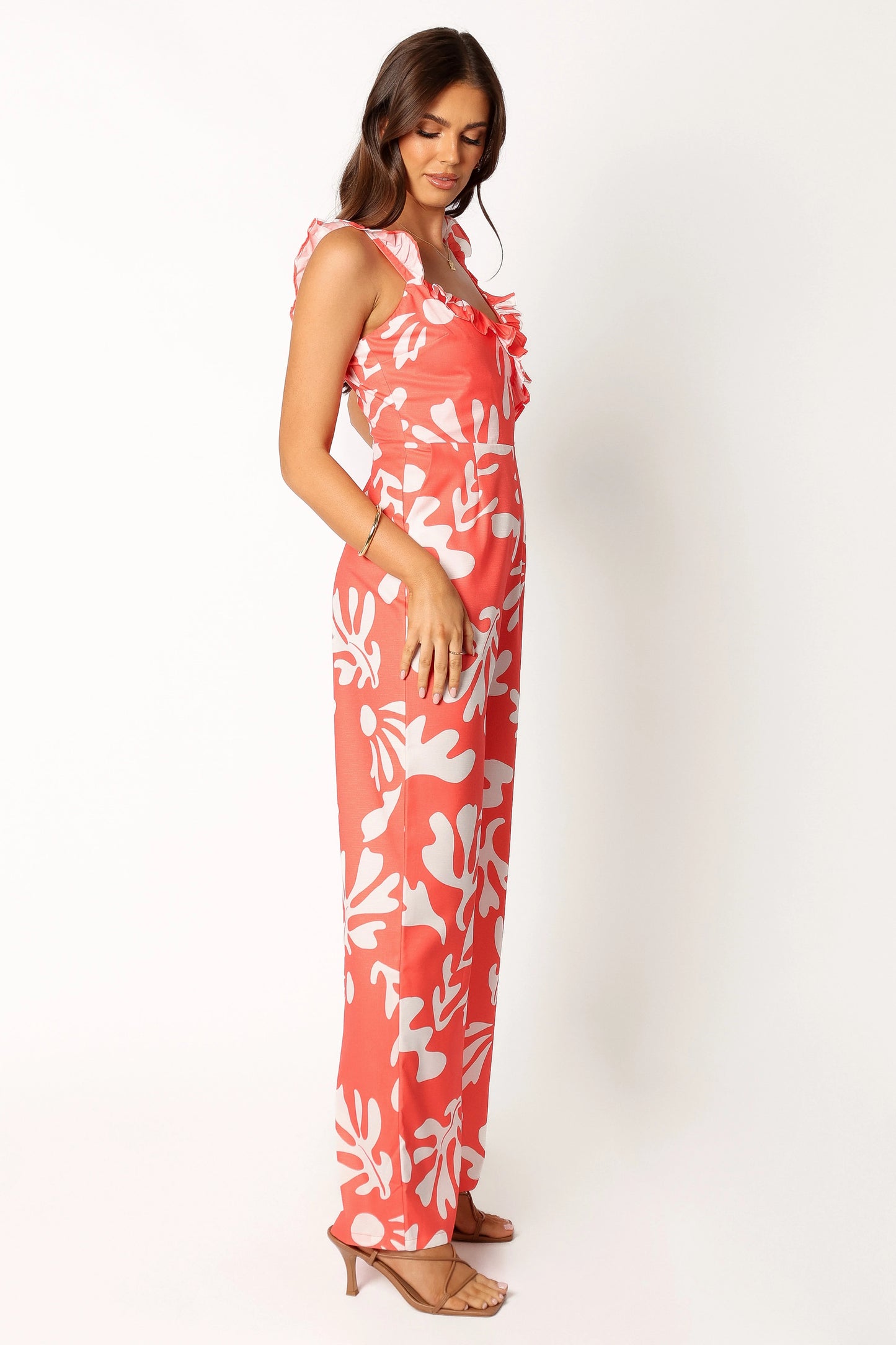 Payton Jumpsuit - Melon White