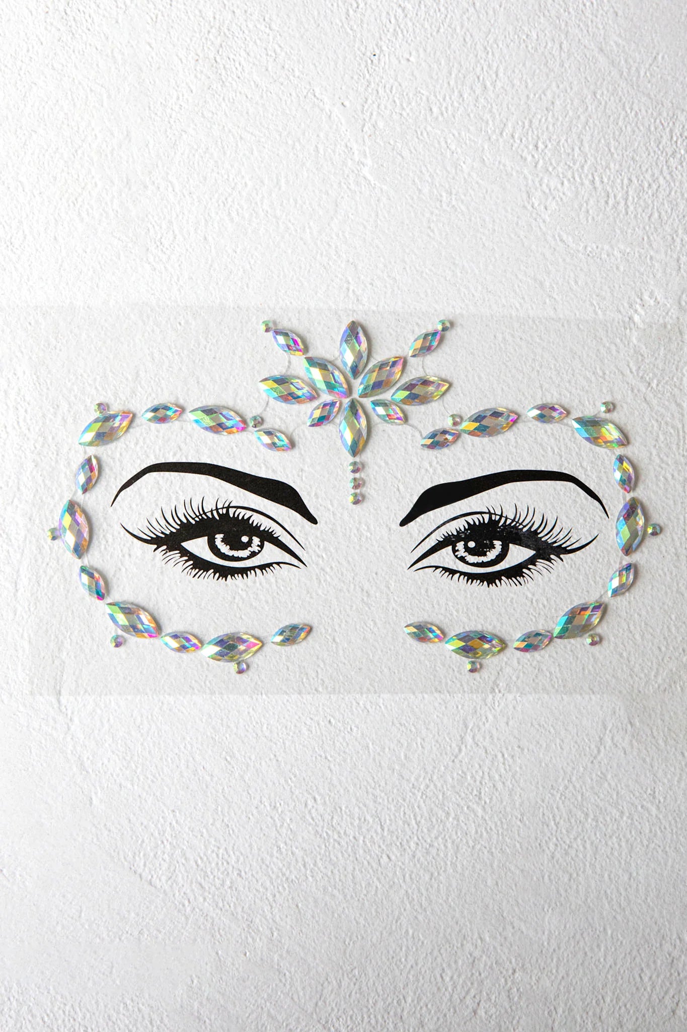 Electric Nights Face Jewels Multi E