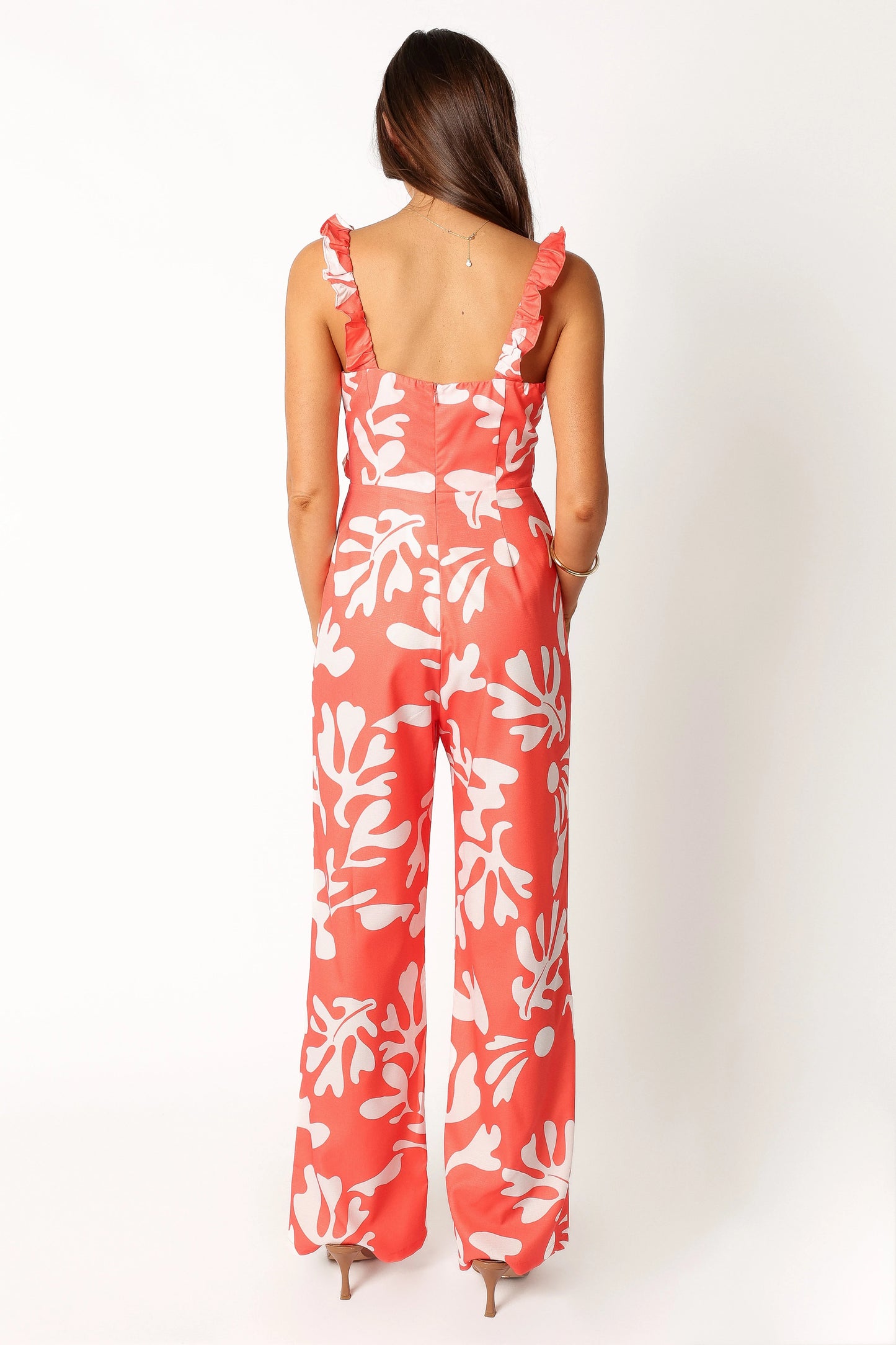 Payton Jumpsuit - Melon White