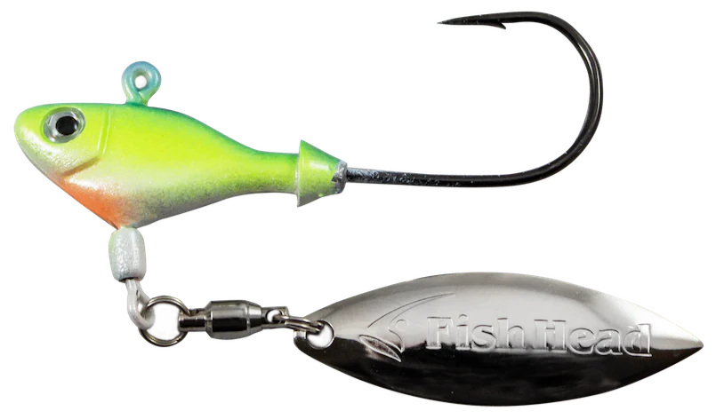 Fish Head Spin Underspin Jig