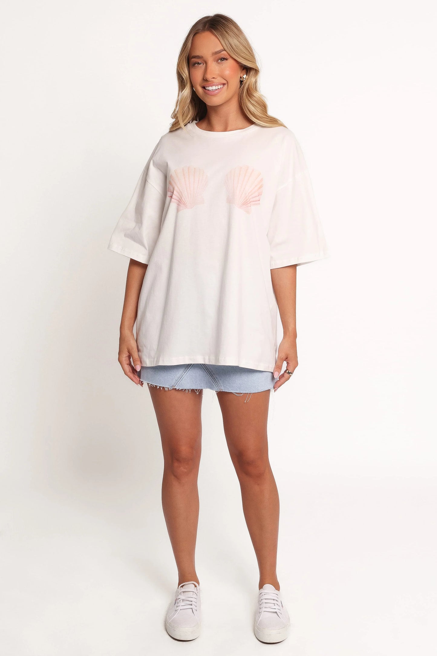 Sammie Graphic Tee - White