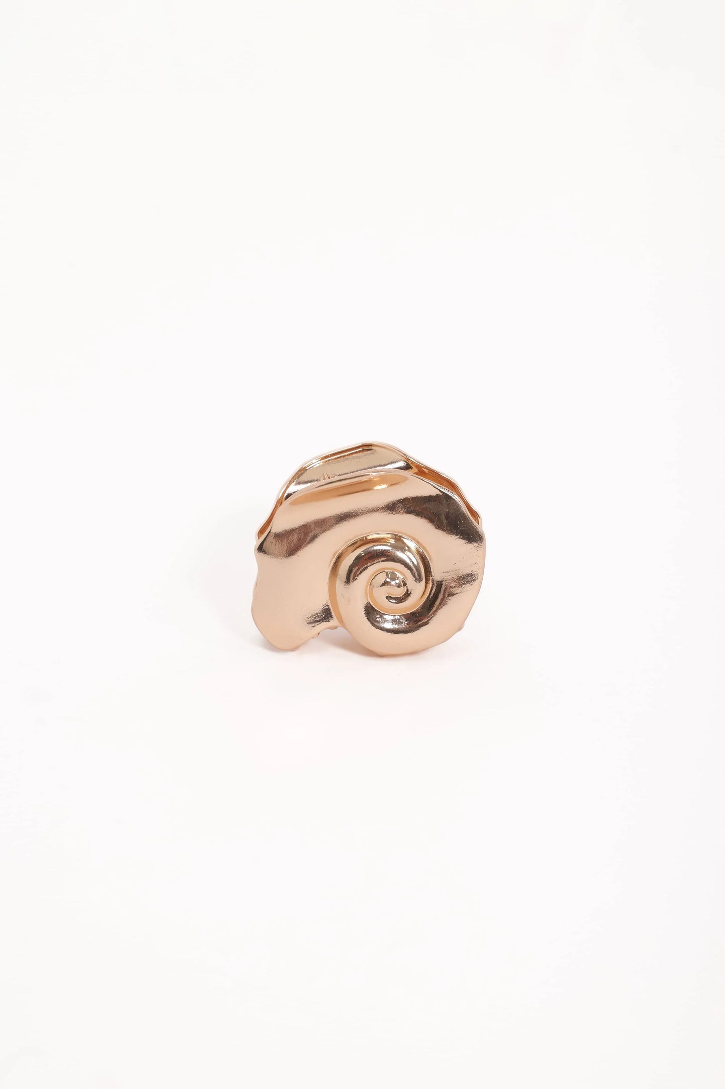 Indy Shell Hair Clip - Gold
