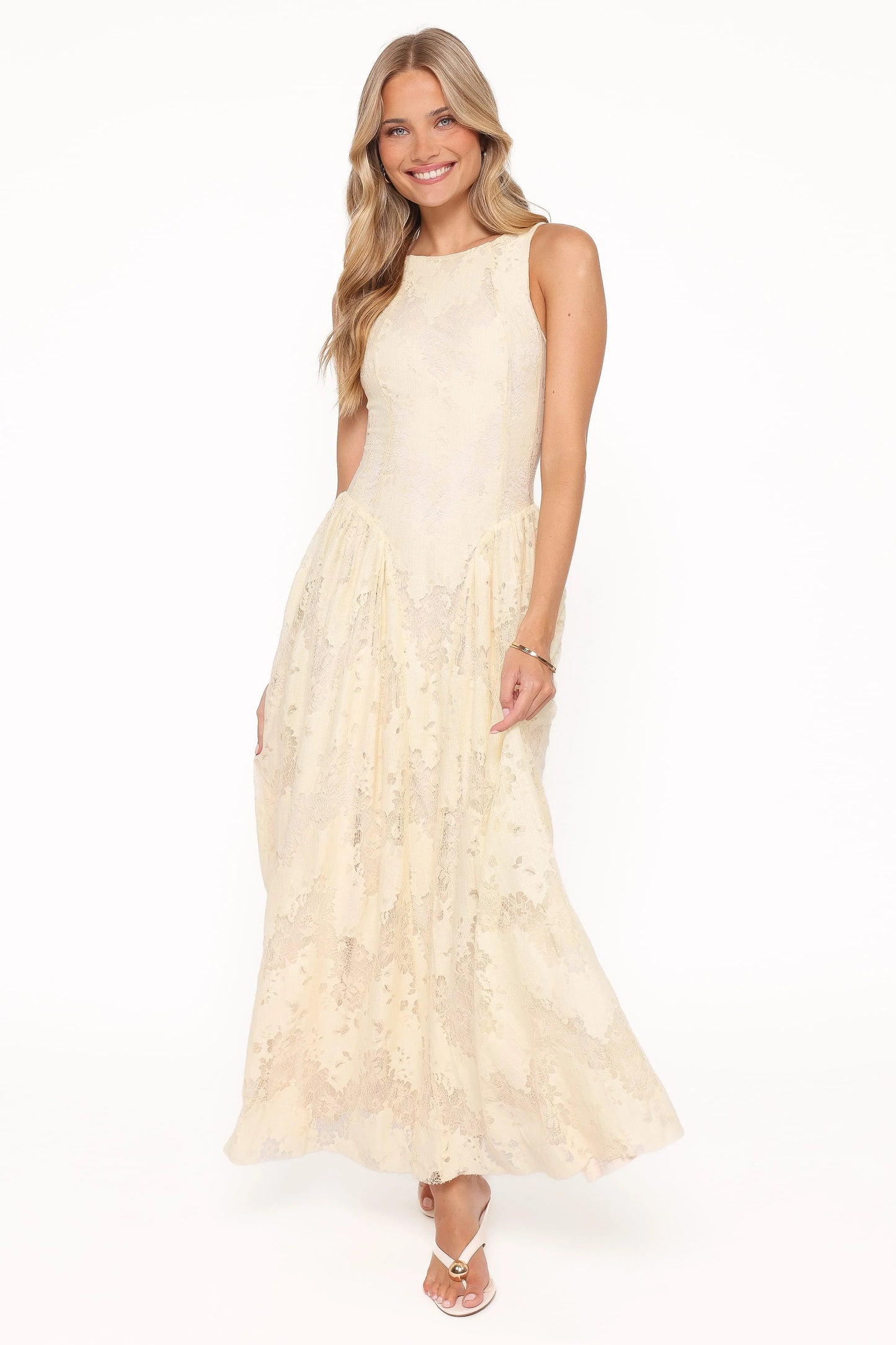 Denny Maxi Dress - Butter Yellow