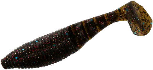 Gary Yamamoto 4 Inch Kickin' Zako Paddle Tail Swimbait - 5 pack