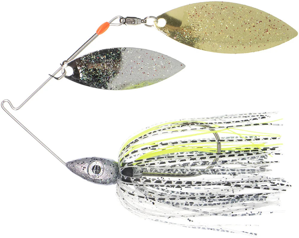 Nichols Pulsator Metal Flake Double Willow Spinnerbait