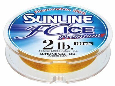 Sunline FC Ice Premium Ice Fishing Fluorocarbon 100 Yards