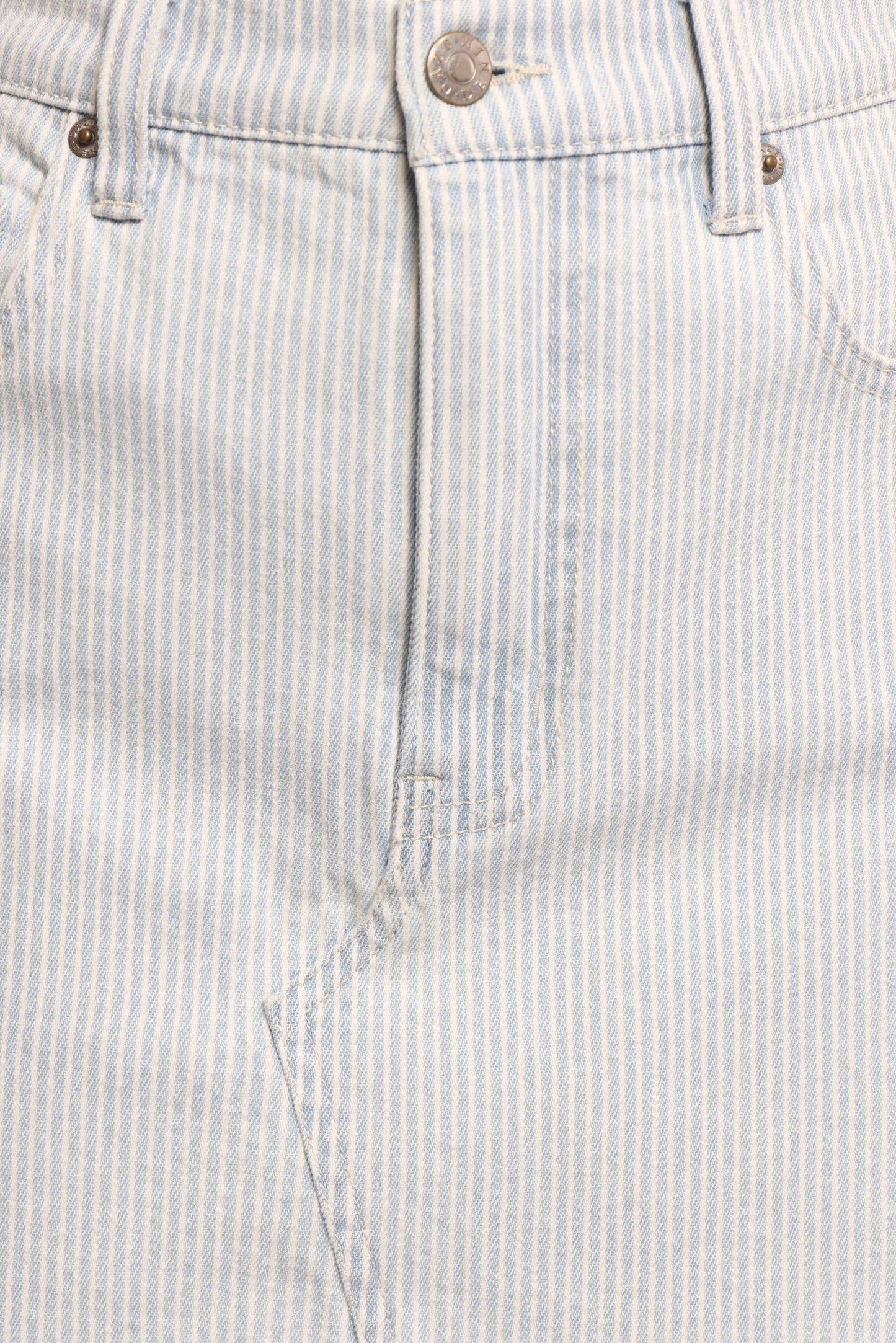 Malibu Mini Skirt - Blue Bell Stripe