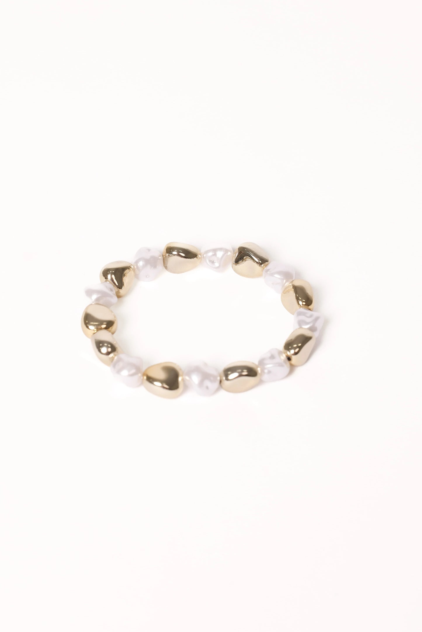 Phoenix Bracelet - Gold/Pearl