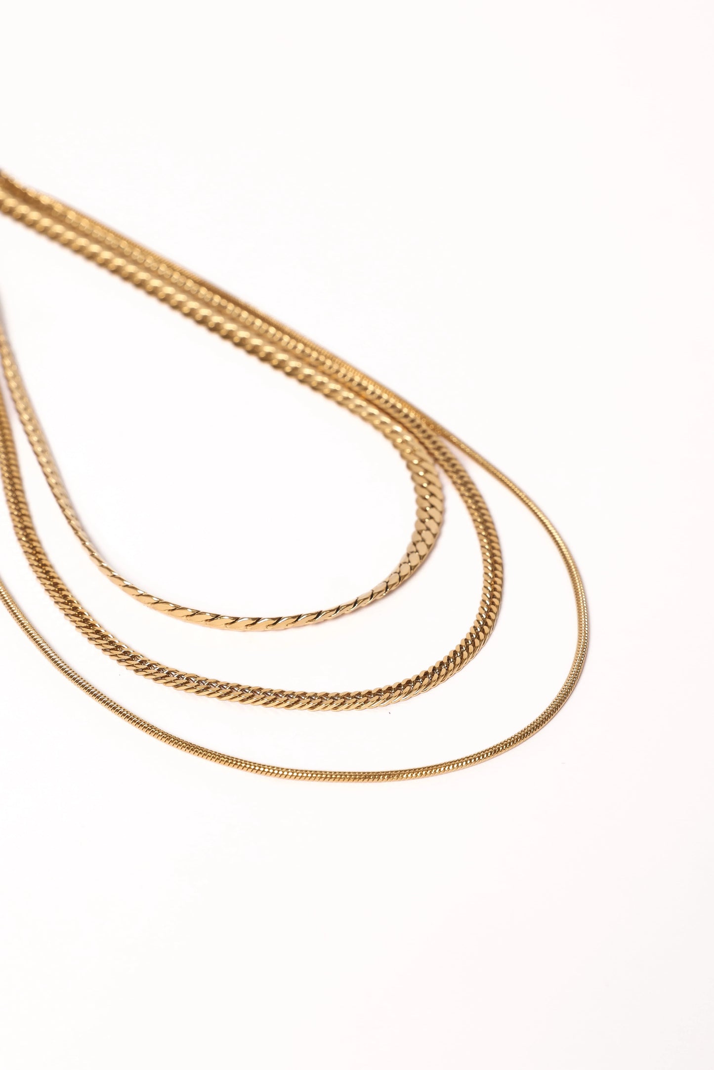 Logan Necklace - Gold