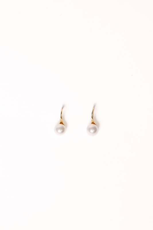 Finley Earrings - Gold/Pearl