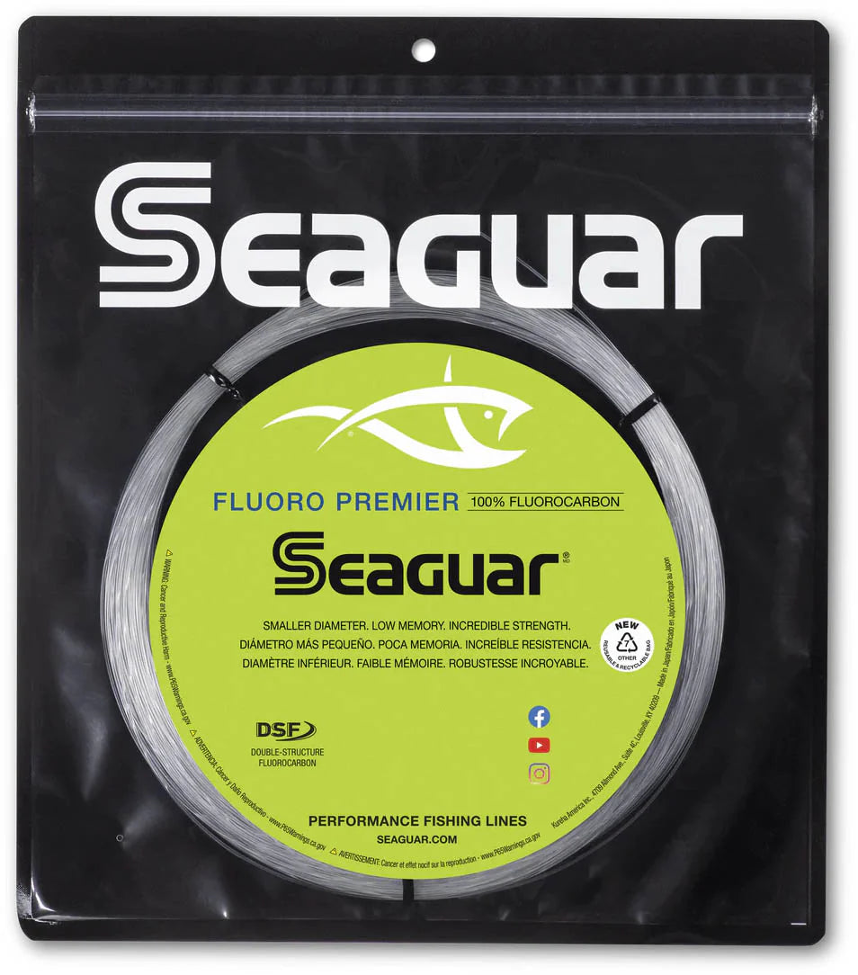 Seaguar Fluoro Premier Leader Wheel 50 Yards