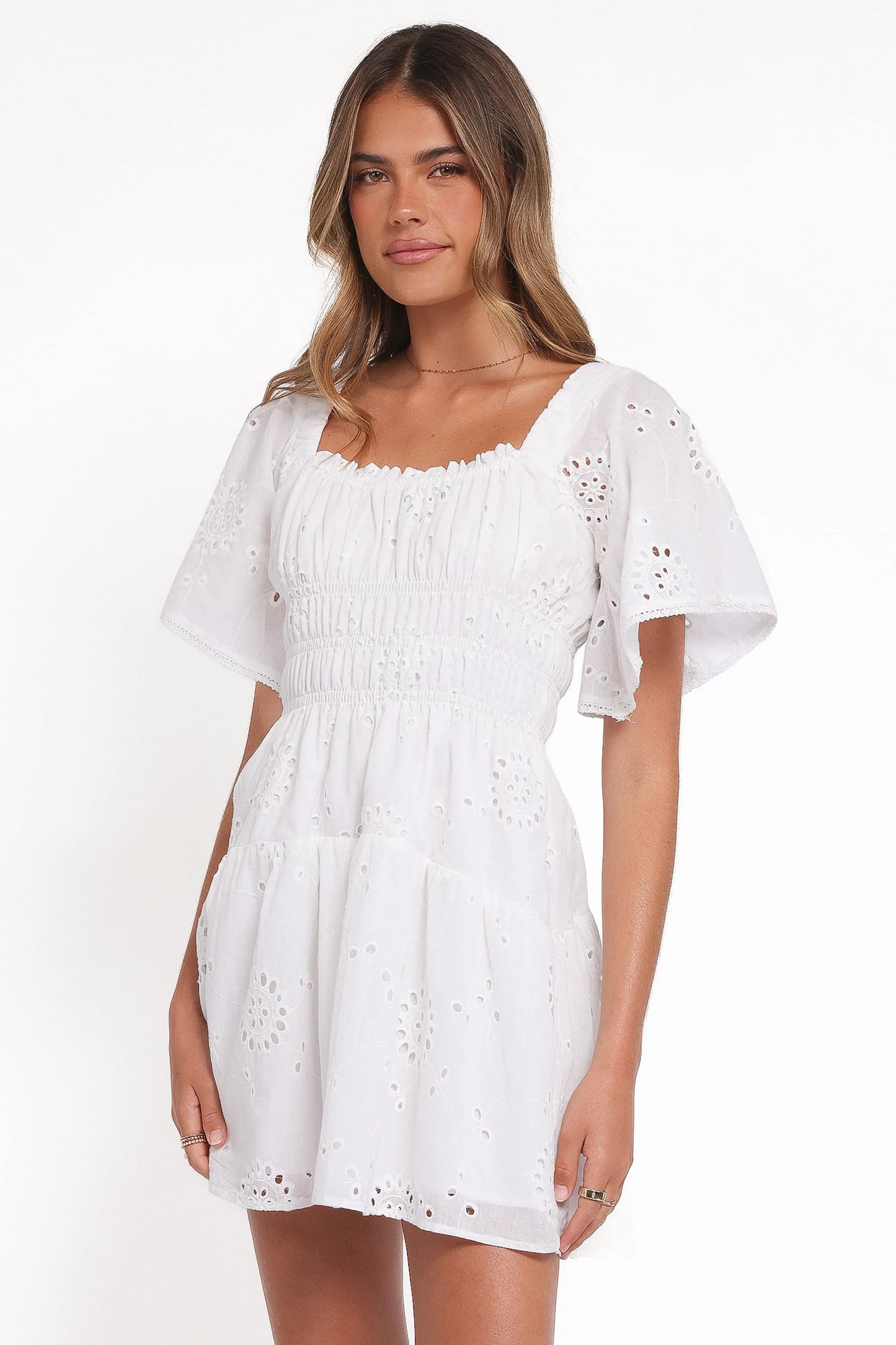 Tierney Mini Dress - White