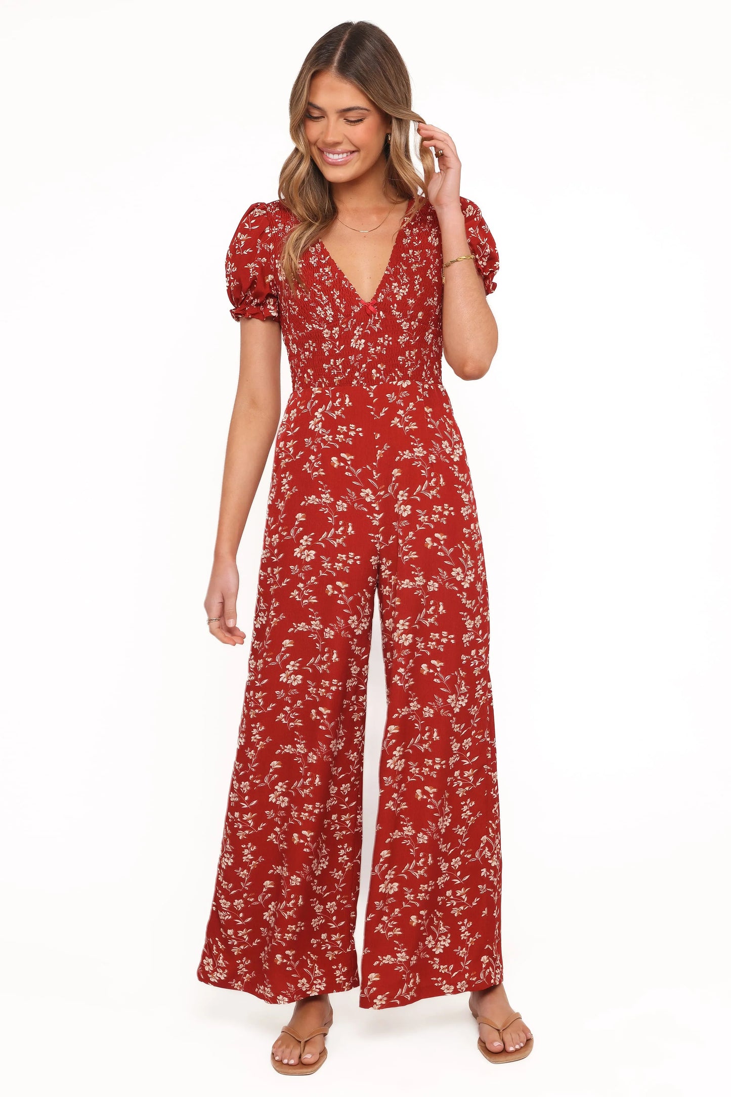 Herring Jumpsuit - Red