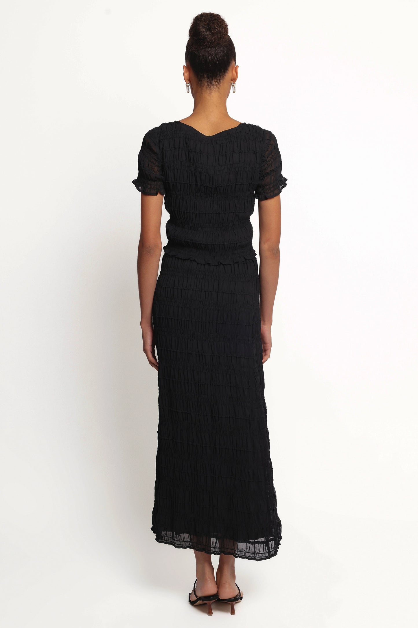 Valana Skirt - Black Midnight