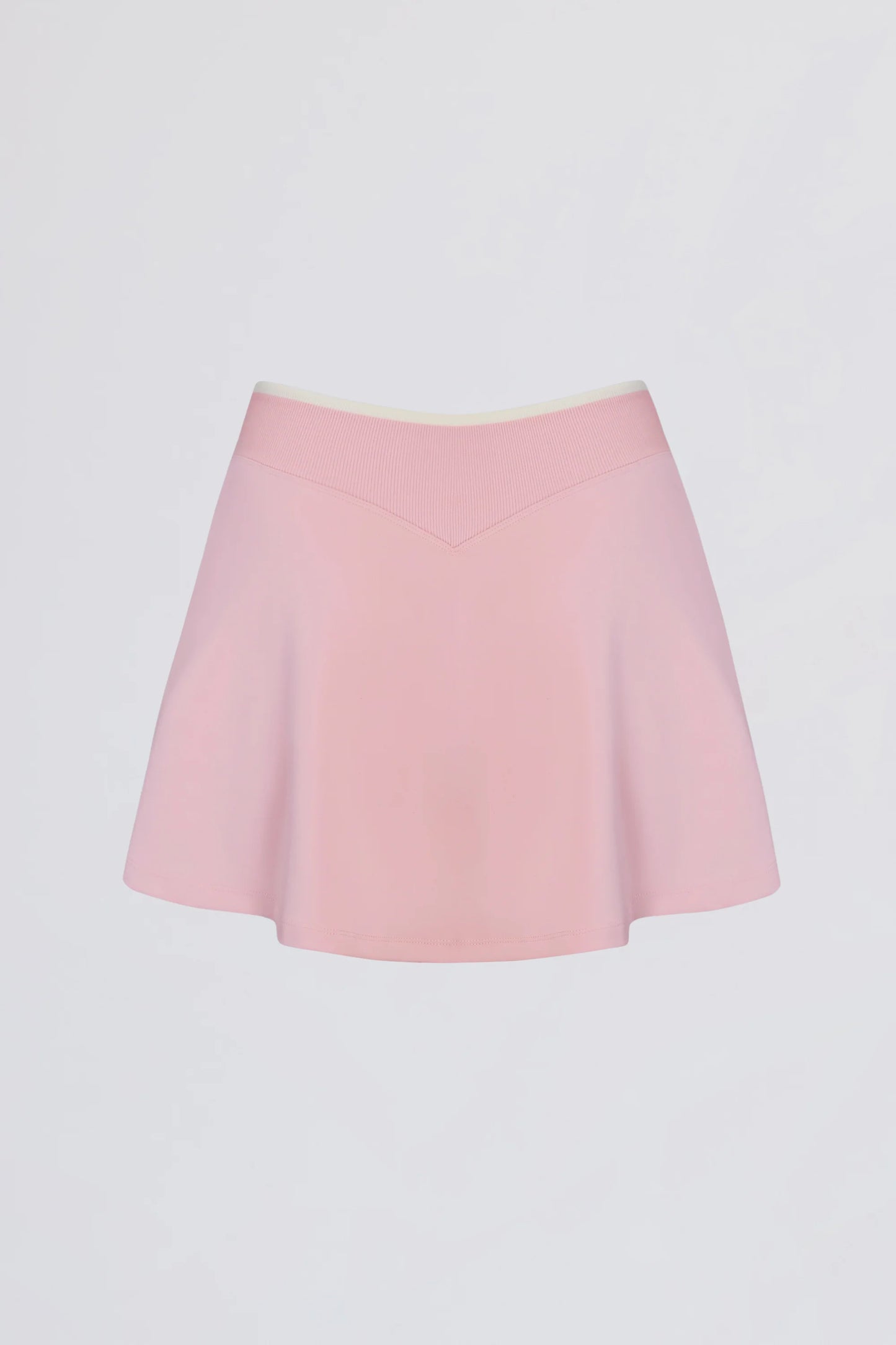 Soft Active Crossover Mini Skort in Powder Pink