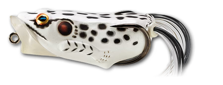 LIVETARGET Popper Frog Hollow Body Topwater Frog