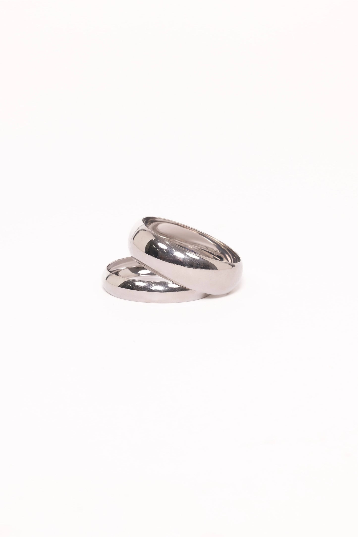 Maya Bracelet Set - Silver