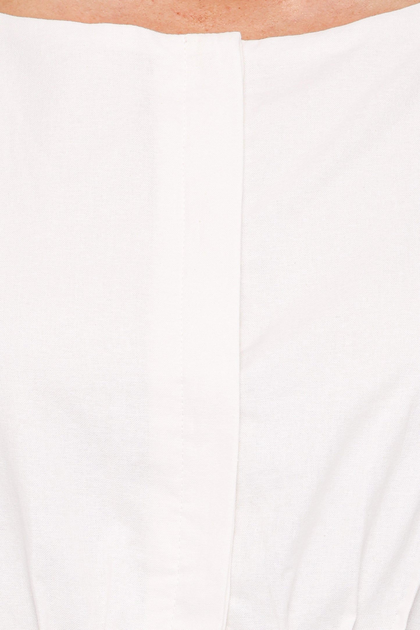 Prunella Midi Dress - White