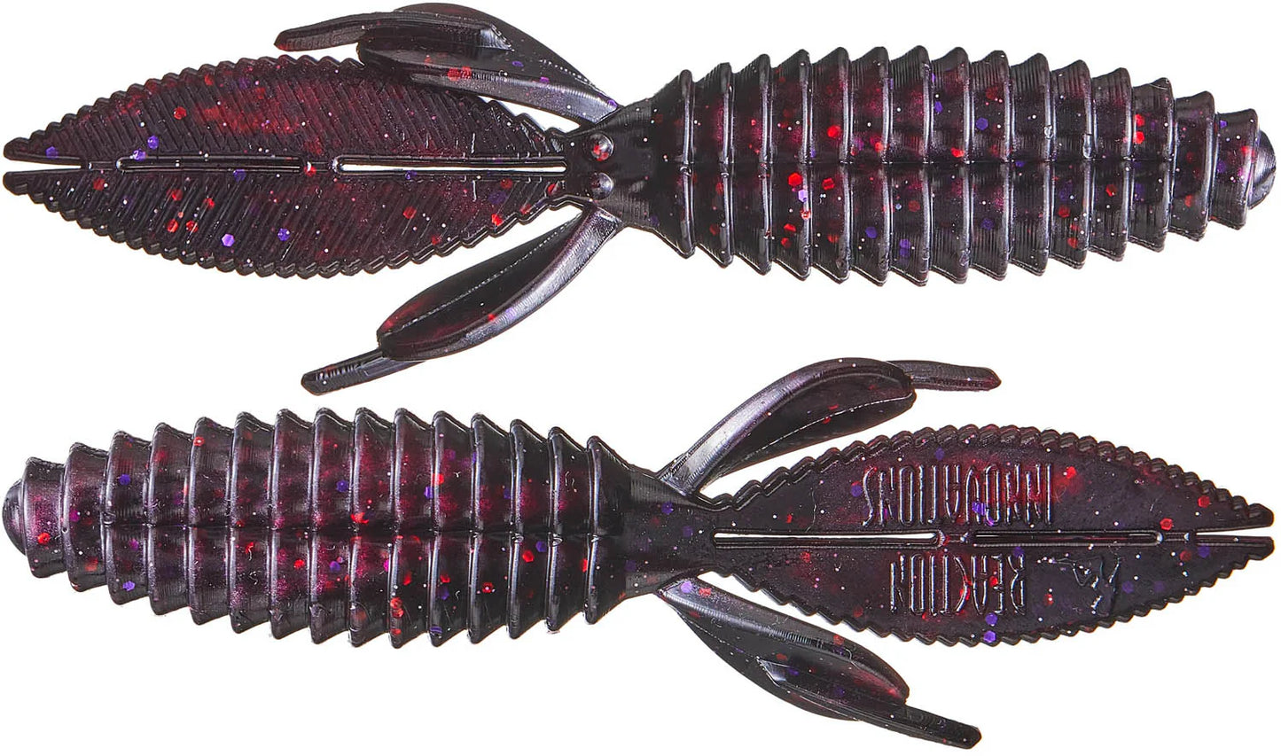 Reaction Innovations Sweet Beaver Soft Plastic Creature Bait 8 pack