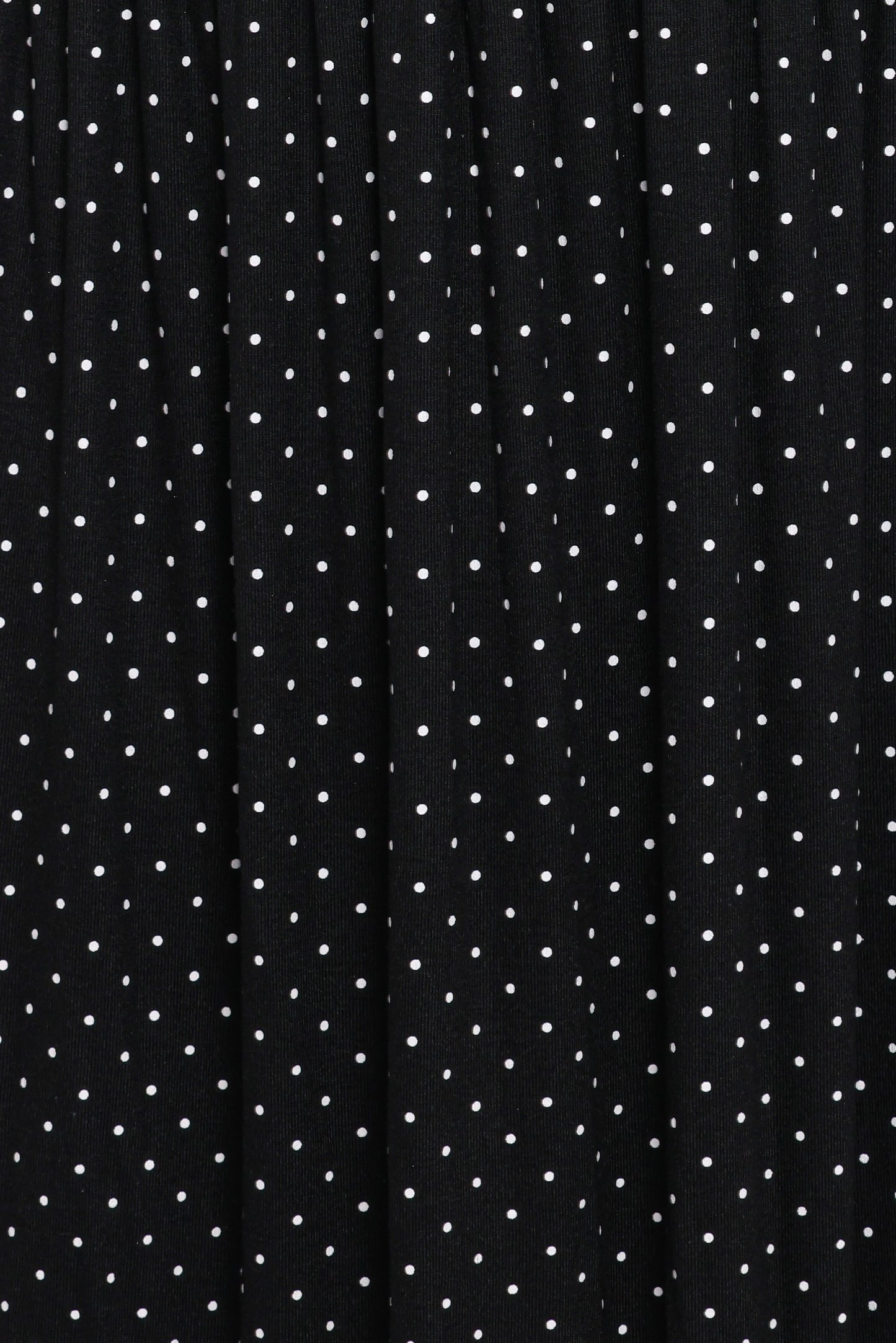 Shirley Maxi Dress - Black Polka Dot