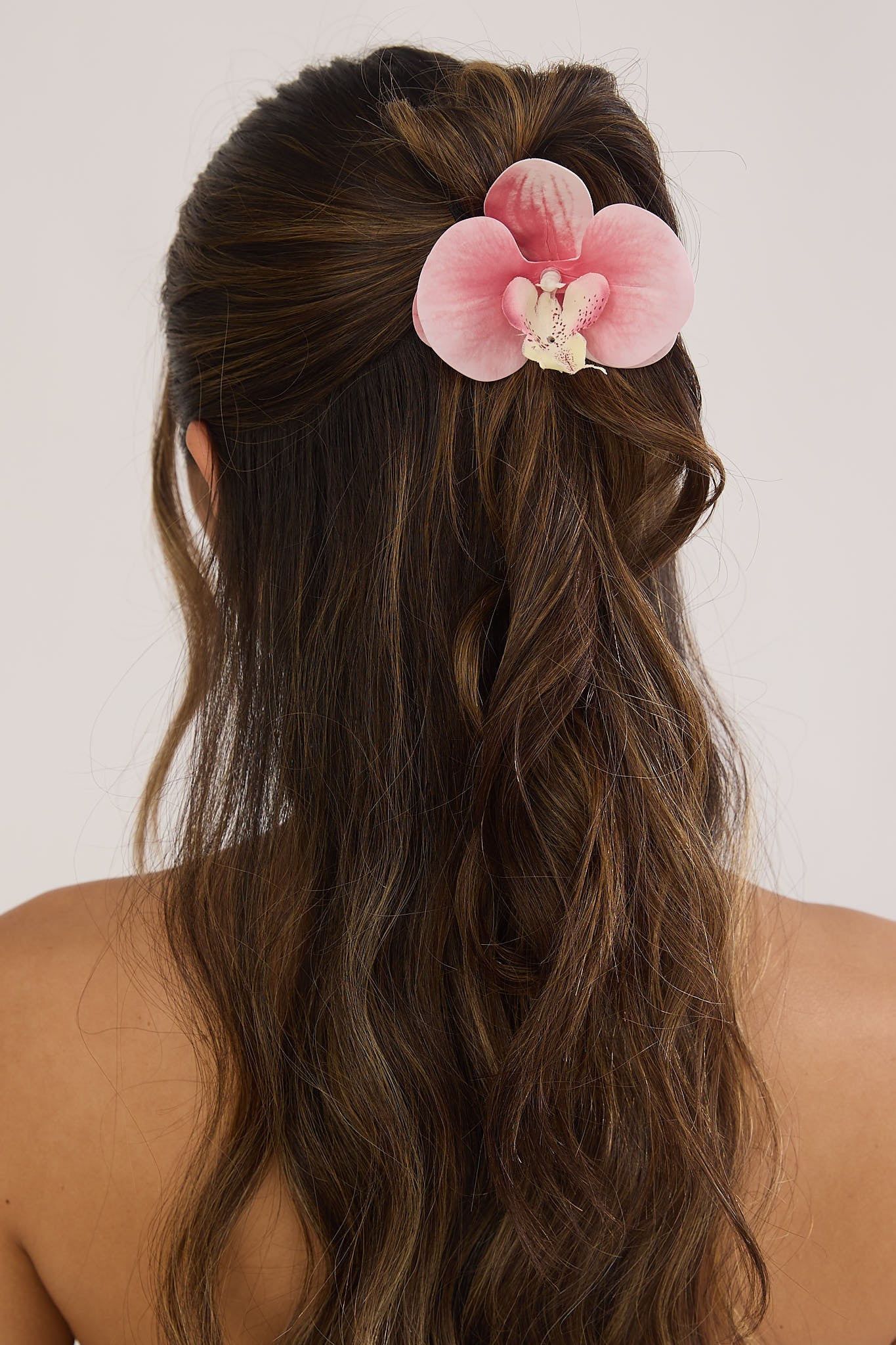 Orchid Hair Pin Fuchsia