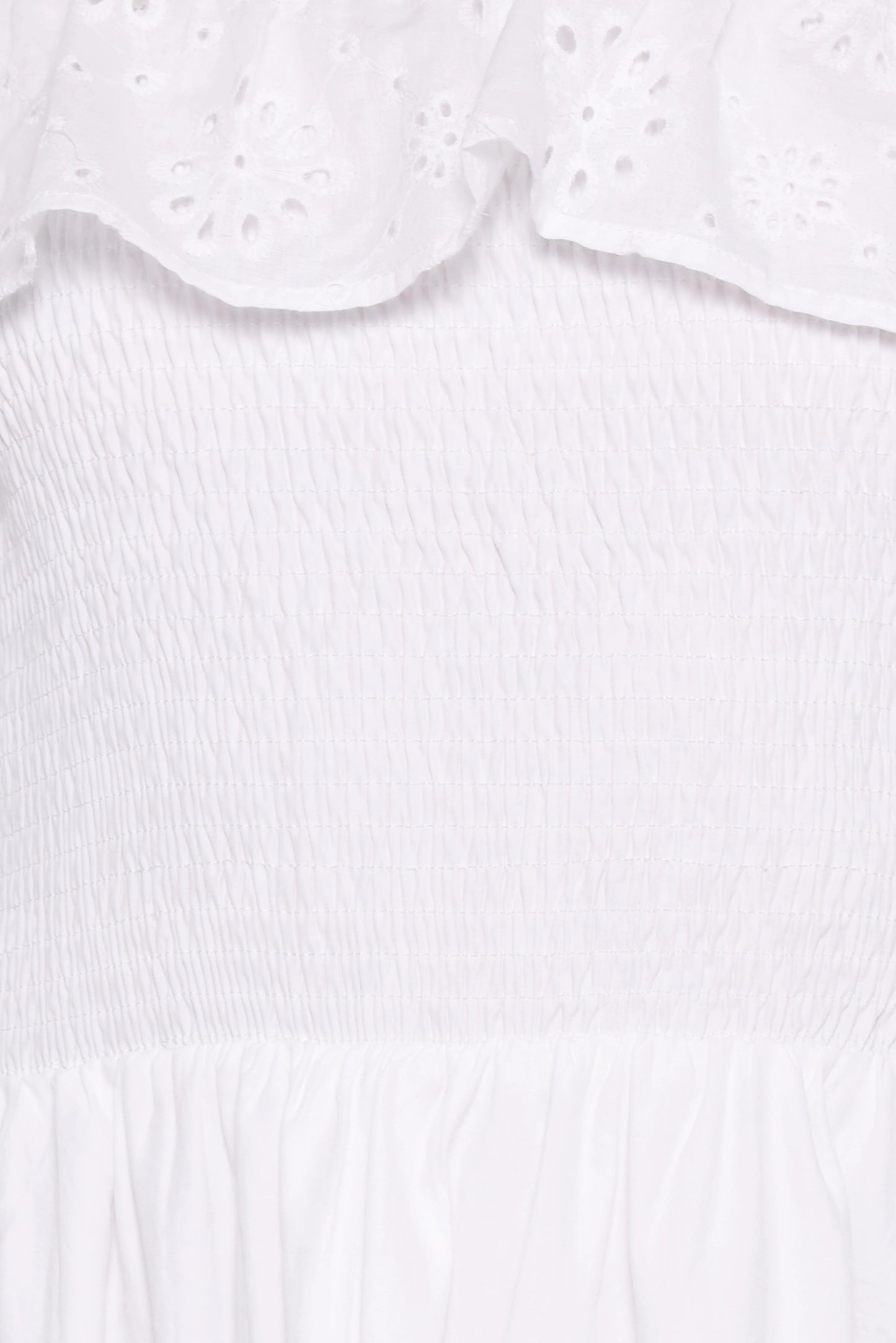 Gilbert Strapless Maxi Dress - White