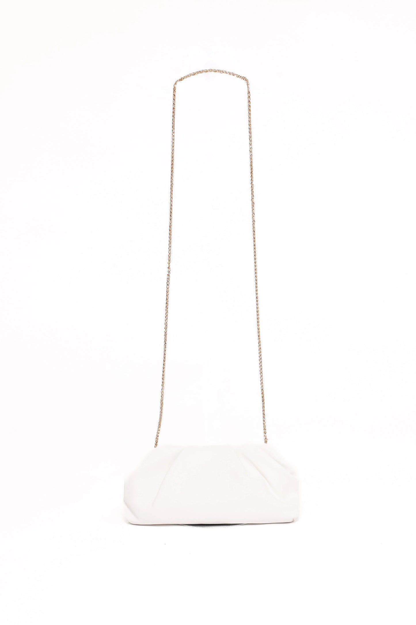 Lucy Clutch Bag - White
