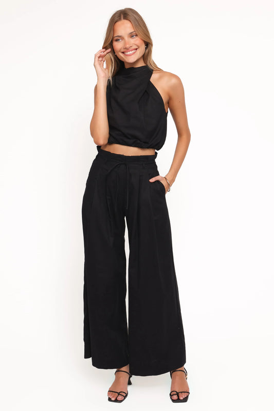 Althea Pant Set - Black