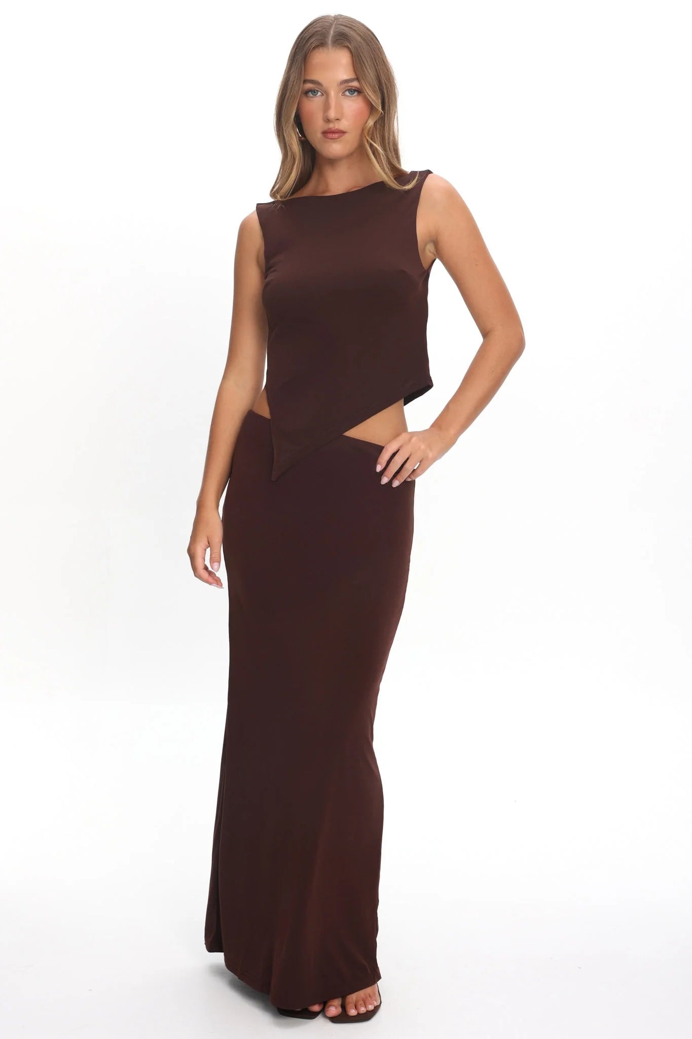 Palos Verdes Skirt Chocolate