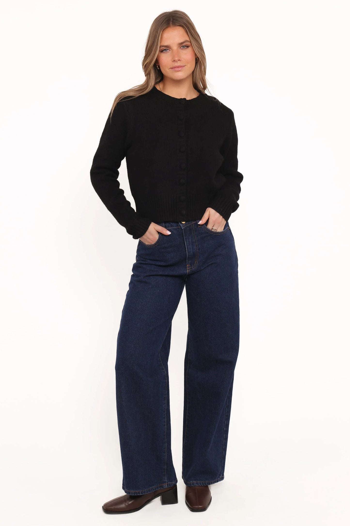 Kanie Knit Cardigan - Black