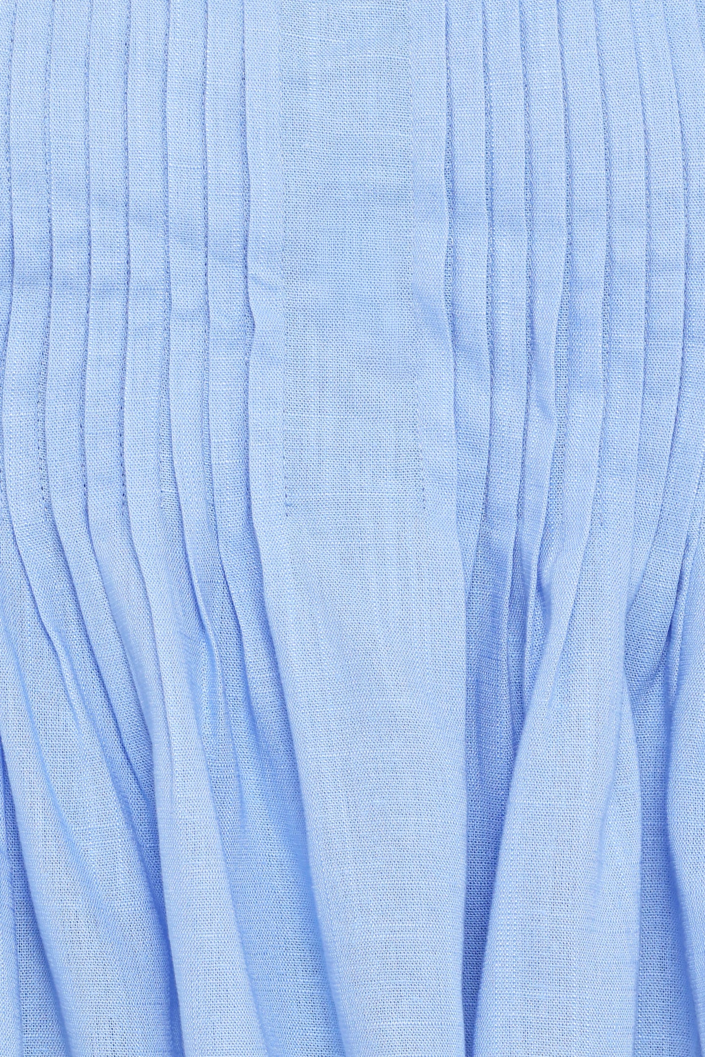 Cagnes Strapless Peplum Top - Blue