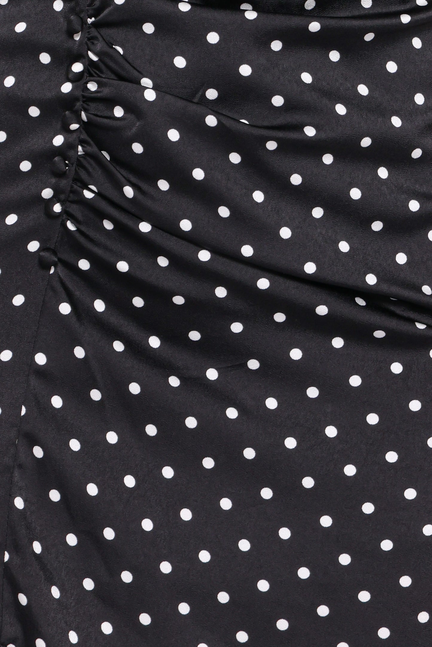 Lisbeth Midi Dress - Black Polka Dot