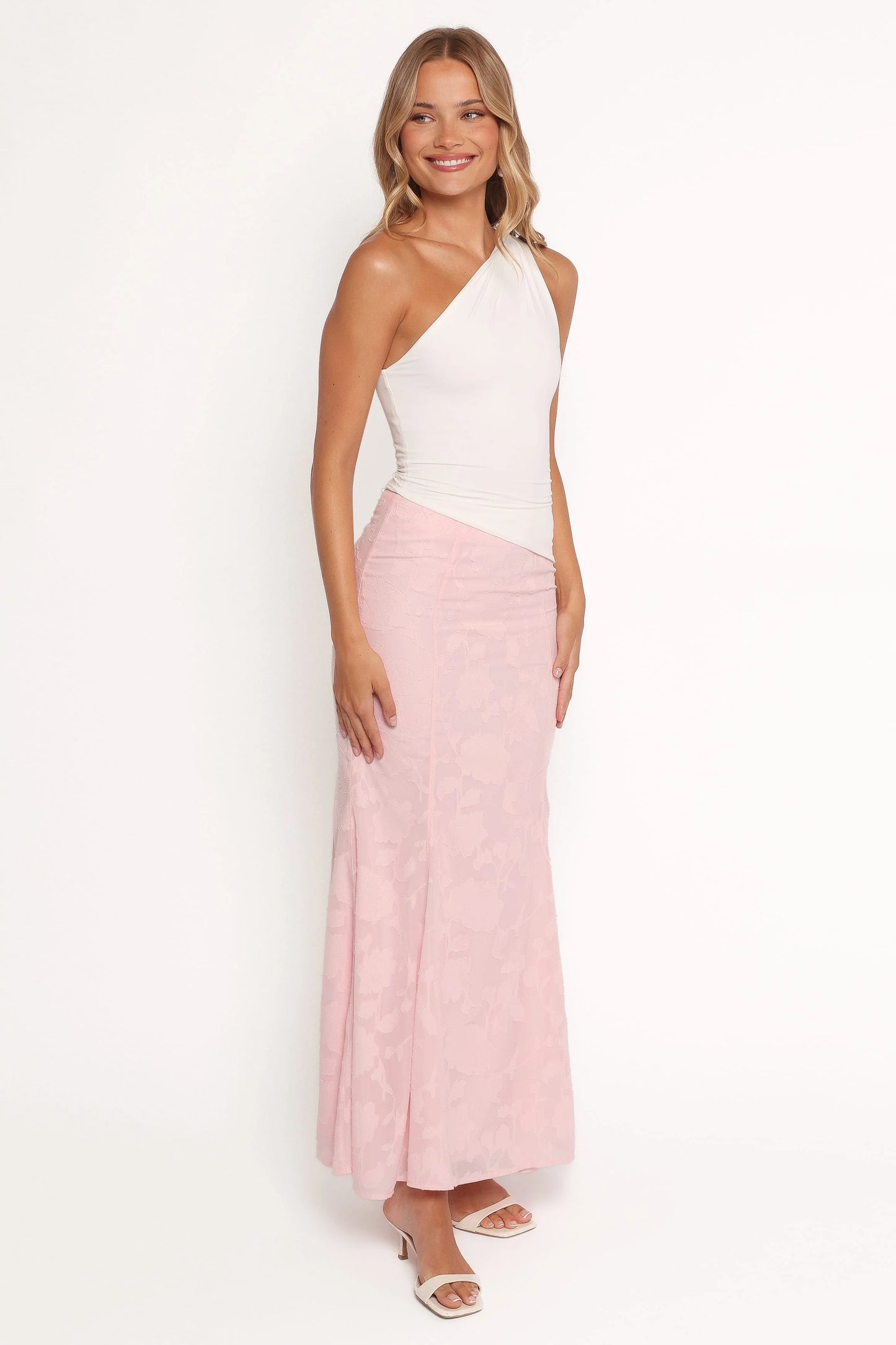 Larina Maxi Skirt - Pink